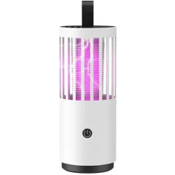 LAMPADA ZANZARE MULTIDIMENSIONALE 360° TRAPPOLA ONDE LUMINOSE TURBO ASPIRAZIONE