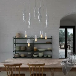 LAMPADARIO A FORMA DI SCOIATTOLO LAMPADA DECORATIVA SOSPENSIONE ATTACCO E27 A57