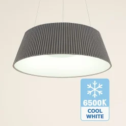 LAMPADARIO A LED 36 WATT 3240LM IP20 A SOSPENSIONE GRIGIO TECNOLOGIA CCT SWITCH B83-G3C