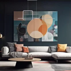 LAMPADARIO A SOSPENSIONE LED 48W DESIGN QUADRATO LINEA MODERNO BIANCO IP20 LAMPADA 01172