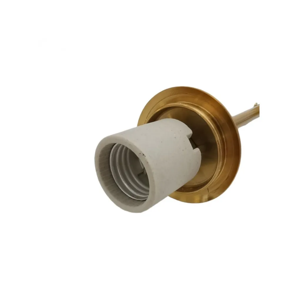 LAMPADARIO A SOSPENSIONE ORO CON SFERA VETRO BIANCO ATTACCO E27 MODERNO MINIMAL 33504