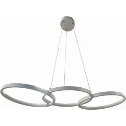 LAMPADARIO A SOSPENSIONE DA SOFFITTO 3 ANELLI TRE TONALITÀ DI COLORE 40W B63-B3C