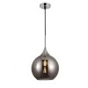 LAMPADARIO A SOSPENSIONE DECORATIVA IN METALLO CON SFERA IN VETRO ATTACCO E27 IP20 A72