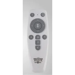 LAMPADARIO A SOSPENSIONE LED MODERNO DOPPIO CERCHIO NERO 58W CON TELECOMANDO 31876