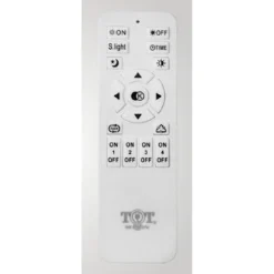 LAMPADARIO A SOSPENSIONE LED 65W 3 SEMI CERCHI CON TELECOMANDO DESIGN MODERNO BIANCO 71378