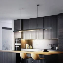 LAMPADARIO A SOSPENSIONE LINEARE A LED 42 W LAMPADA DA SOFFITTO MINIMAL A70-N3C