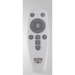 LAMPADARIO A SOSPENSIONE LED 18W RETTANGOLARE NERO CRISTALLO TELECOMANDO 32019