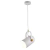 LAMPADARIO A SOSPENSIONE DA SOFFITTO DESIGN CON PARALUME ORIENTABILE ATTACCO E27 IP20 A21