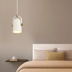 LAMPADARIO A SOSPENSIONE DA SOFFITTO DESIGN CON PARALUME ORIENTABILE ATTACCO E27 IP20 A21