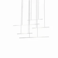 LAMPADARIO A SOSPENSIONE 38W A LED DESIGN MINIMAL 3 COLORAZIONE DI LUCE LP-43-3C