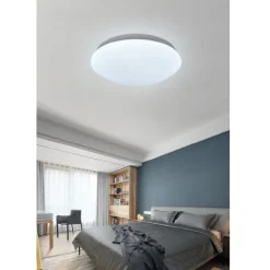 LAMPADARIO DA SOFFITTO PLAFONIERA LED 24 WATT CUPOLA DIVERSI TONI DI LUCE C0