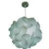 LAMPADARIO LAMPADA A SOSPENSIONE ROTONDO MODERNO EFFETTO ORIGAMI FANTASIA E27