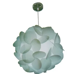 LAMPADARIO LAMPADA A SOSPENSIONE ROTONDO MODERNO EFFETTO ORIGAMI FANTASIA E27