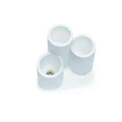 LAMPADARIO LAMPADA DA SOFFITTO PORTALAMPADA GU10 3 CILINDRI IN GESSO GS-C07-3