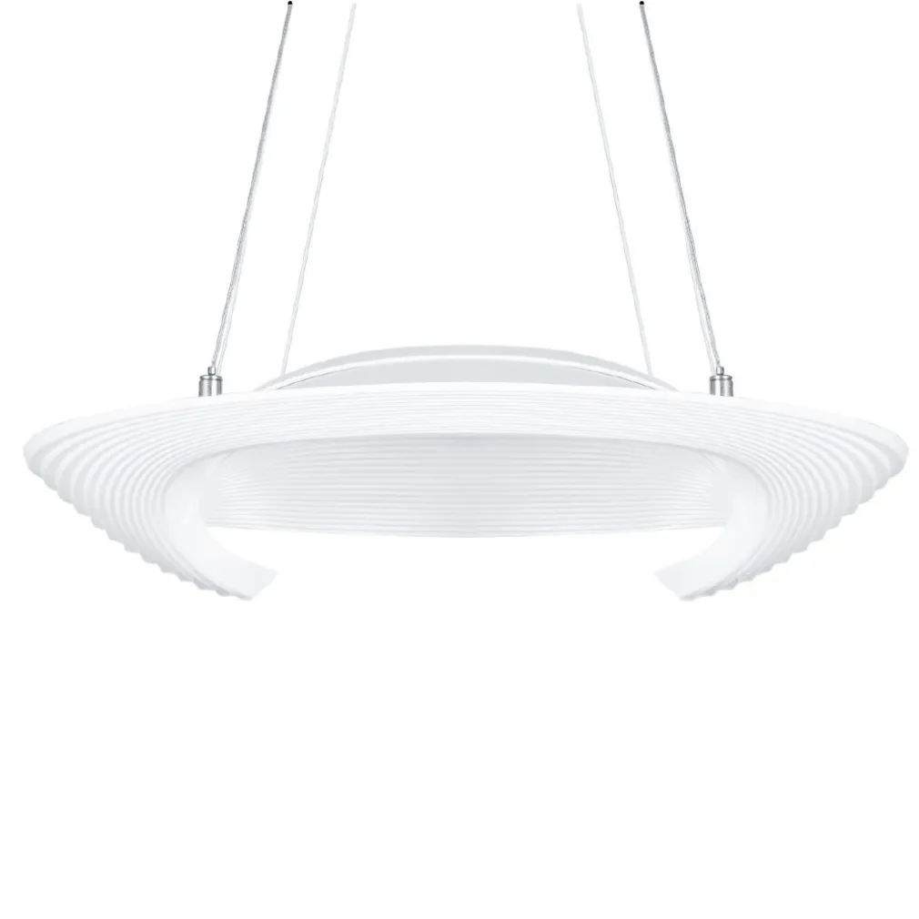 LAMPADARIO LAMPADA DISCO ANELLO TONDO LUCE LED SOFFITTO SOSPENSIONE PENDENTE MODERNO