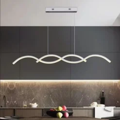 LAMPADARIO LED A SOSPENSIONE MODERNO LAMPADA TWIST 26W CCT LUCE VARIABILE 3000K-6500K A43-3C