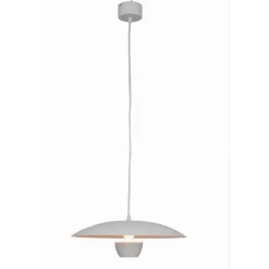 LAMPADARIO LED A SOSPENSIONE MODERNO 11W 880LM BIANCO NERO LUCE CALDA IP20 LP-64