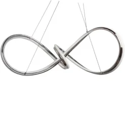 LAMPADARIO LED INTRECCIATO A FIOCCO A SOSPENSIONE 60W CCT 3 COLORAZIONE LUCE A59-A3C