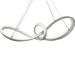 LAMPADARIO LED INTRECCIATO A FIOCCO A SOSPENSIONE 60W CCT 3 COLORAZIONE DI LUCE A59-B3C