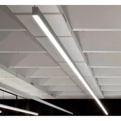 LAMPADARIO LED LINEARE A SOSPENSIONE SOFFITTO 40W MODULARE TECNOLOGIA CCT LL57-120C-3C
