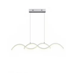 LAMPADARIO LED MODERNO LAMPADA TWIST SOSPENSIONE 25W LUCE 6500K 4000K 3000K A43B