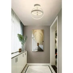 LAMPADARIO LED 22W CERCHIO PLAFONIERA PENDENTE SOFFITTO LUCE 4000K 3000K 6500K PN-02B