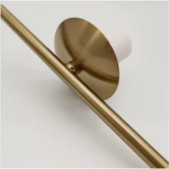 LAMPADARIO MODERNO A SOSPENSIONE ORO 7 SFERE G9 BOLLE IN VETRO CON CERCHIO 71683