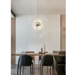 LAMPADARIO MODERNO PLAFONIERA FUOCHI D'ARTIFICIO LAMPADA A SOSPENSIONE G9 LP-32
