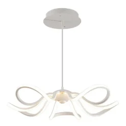 LAMPADARIO SOFFITTO LED 45W FIORE MODERNO LAMPADA LUCE FREDDA CALDA NATURALE B38