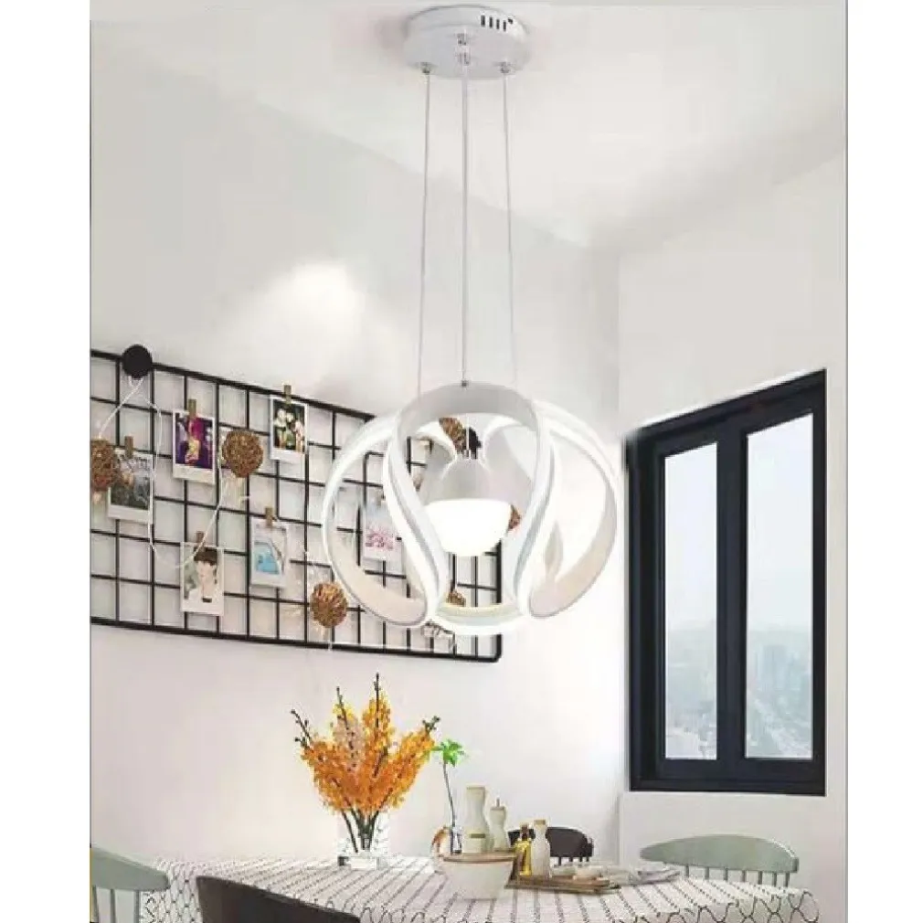 LAMPADARIO SOFFITTO SFERA MODERNO LED 78W LAMPADA LUCE CALDA FREDDA NATURALE B21