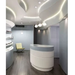 LAMPADARIO SOFFITTO SOSPENSIONE LED 3 TONI DI LUCE DESIGN GOCCIA IN METALLO B36