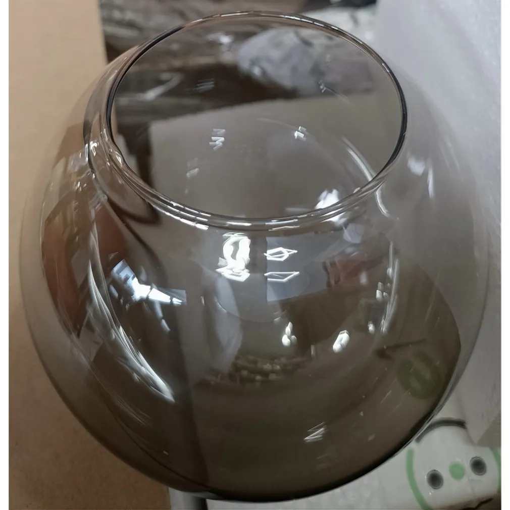 LAMPADARIO SOSPENSIONE 6 SFERE ATTACCO E27 IN VETRO LAMPADA IN METALLO ARGENTO 71652