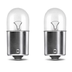 LAMPADINE POSIZIONE AUTO R10W BA15S 12V LUCE CALDA ALOGENA 10 W NO CANBUS L-P118