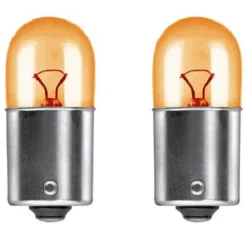 LAMPADINE POSIZIONE L-P127 BAU15S RY10W AUTO 12V 10W LUCE CALDA ALOGENA NO CANBUS