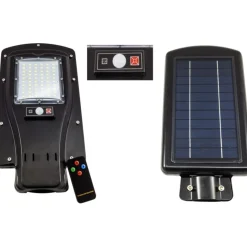 LAMPIONE LAMPADA FARO FARETTO CON SENSORE MOVIMENTO CREPUSCOLARE LED 30W