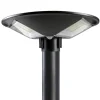 LAMPIONE LED CIRCOLARE CON PANNELLO SOLARE SENSORE MOVIMENTO IP65 100W LT112-120-7000K