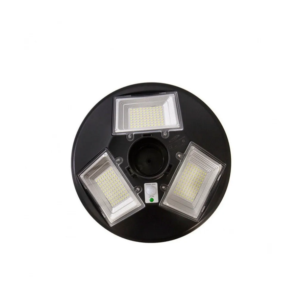 LAMPIONE LED 100W CON PANNELLO ENERGIA SOLARE IP65 SENSORE MOVIMENTO SO-GD-100W