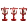 LAMPIONE LUMINOSO NATALIZIO DECORATIVO CON MOVIMENTO EFFETTO NEVE MUSICA H31CM USO INTERNO