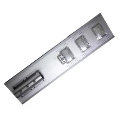 LAMPIONE STRADALE FARO FARETTO ENERGIA SOLARE LED FOTOVOLTAICO LUCE 150W JD19150