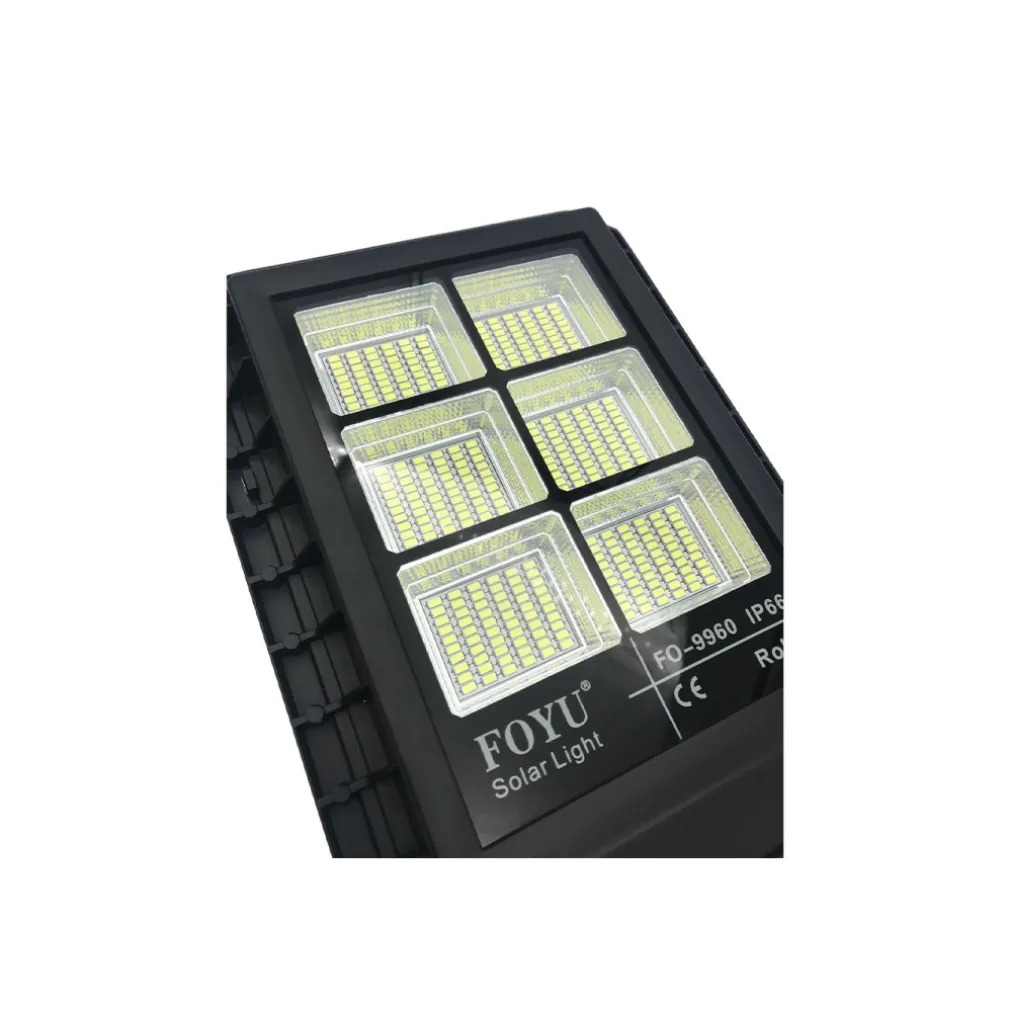 LAMPIONE STRADALE LED 120 W PANNELLO SOLARE FOTOVOLTAICO CON TELECOMANDO LUCE