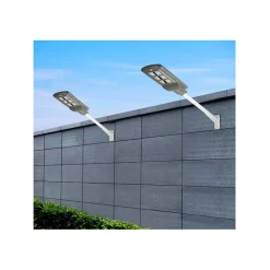 LAMPIONE STRADALE LED 180 W PANNELLO SOLARE FOTOVOLTAICO CON TELECOMANDO LUCE