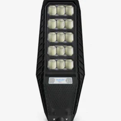 LAMPIONE STRADALE LUCE ENERGIA SOLARE LED 300WATT SENSORE PIR STAFFA TELECOMANDO