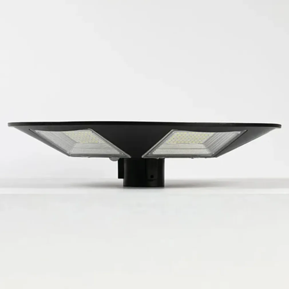 LAMPIONE UFO LED SOLARE 350W SENSORE MOVIMENTO CREPUSCOLARE LUCE FREDDA 6500K IP65