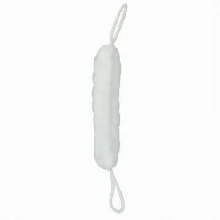 LAVASCHIENA SPUGNA RETE ESFOLIANTE BAGNO DOCCIA A TRECCIA SCRUBBER 79588 BIANCO