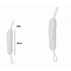 LAVASCHIENA SPUGNA RETE ESFOLIANTE BAGNO DOCCIA A TRECCIA SCRUBBER 79588 BIANCO