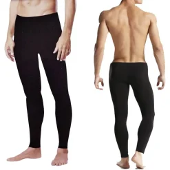 LEGGINGS FELPATO DA UOMO PER UN COMFORT E CALORE GIORNALIERO TERMICI