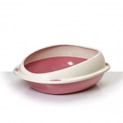 LETTIERA SCOPERTA PER GATTI GATTO SHUTTLE CON BORDI RIALZATI SALVA SPORCO 57 CM