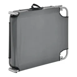 LETTINO IN TEXTILENE GRIGIO PER MARE GIARDINO SCHIENALE REGOLABILE IN 3 POSIZIONI 281046