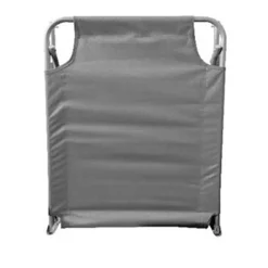 LETTINO PRENDISOLE PIEGHEVOLE SENZA PARASOLE CON SCHIENALE REGOLABILE BRANDINA GRIGIO 281023