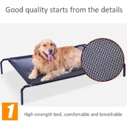 LETTO PER CANI ANIMALI DOMESTICI ESTATE LAVABILE NIDO BRANDINA 102 X 69 X 21 CM